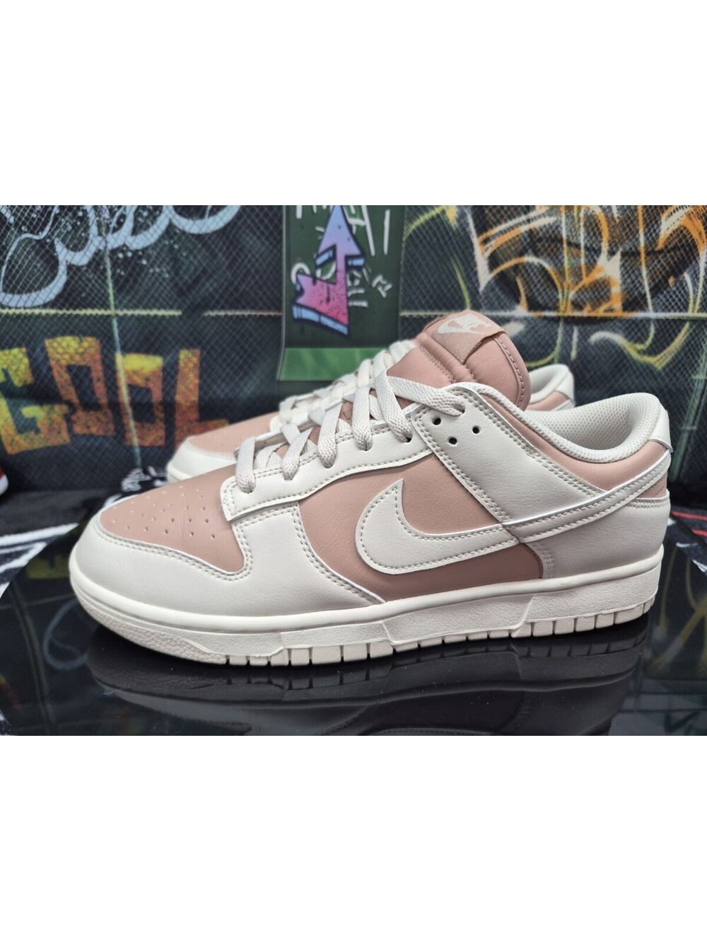 Nike Women's Dunk Low Pink Oxford/Sail  IM6572-603 k Women's 11w and Men's 9.5M